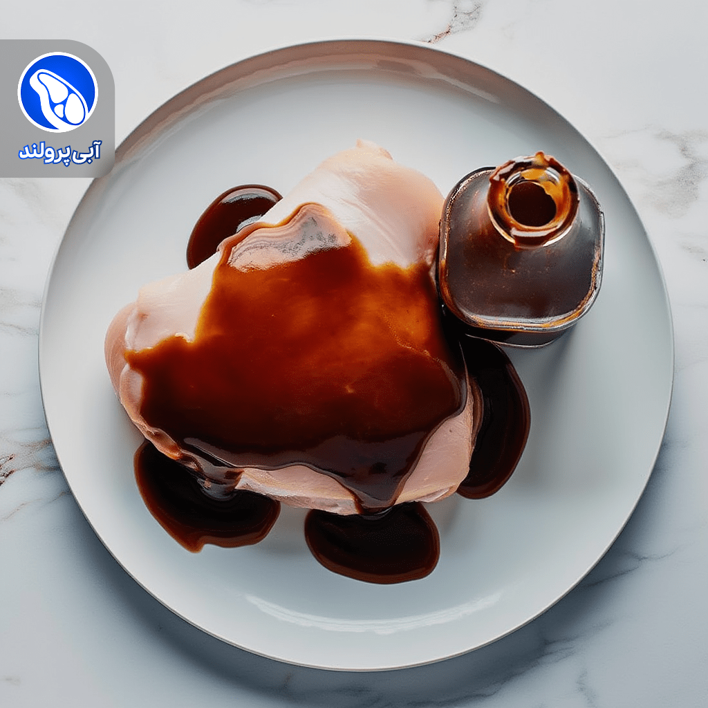 استیک ران مرغ باربیکیو