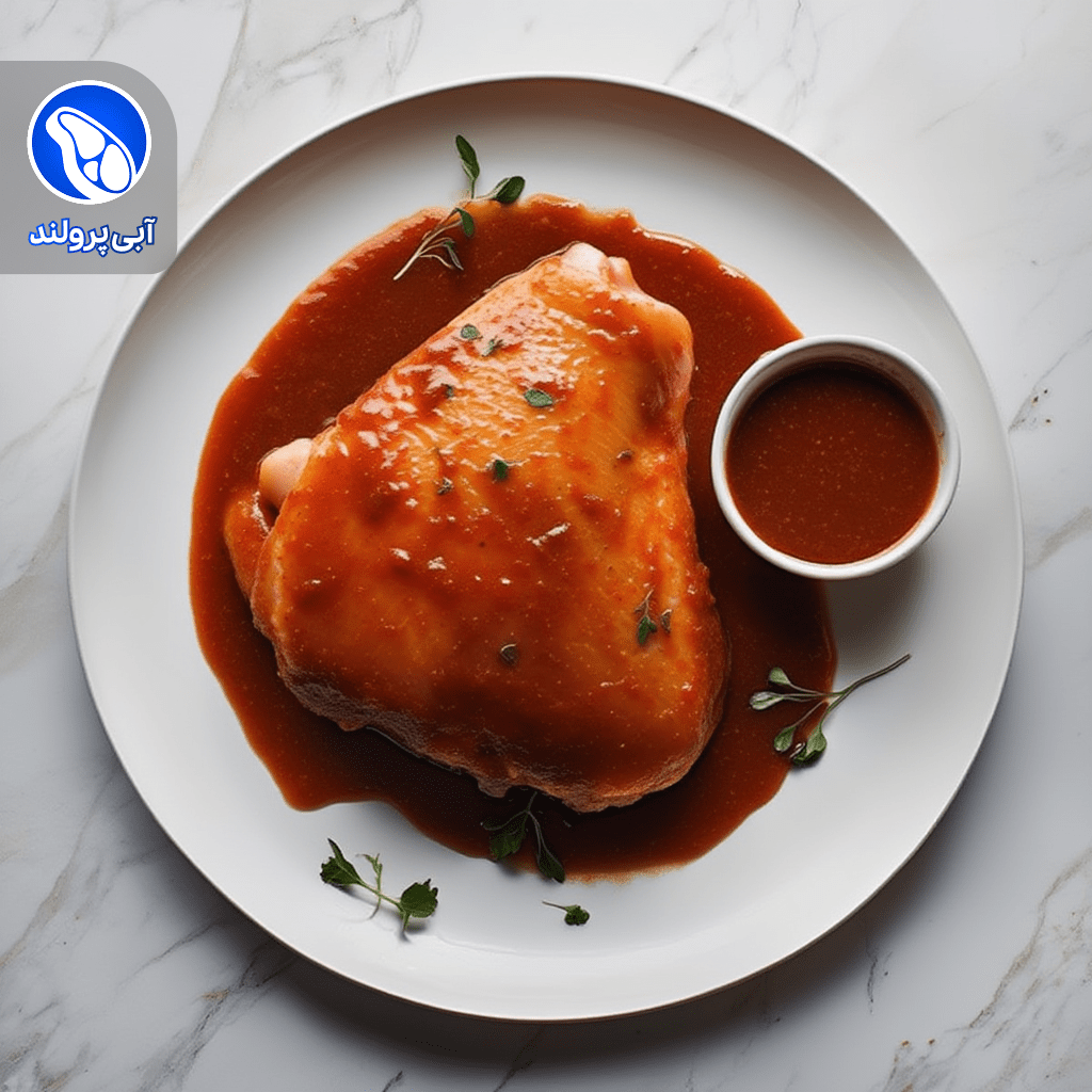 استیک ران مرغ ترش گیلانی