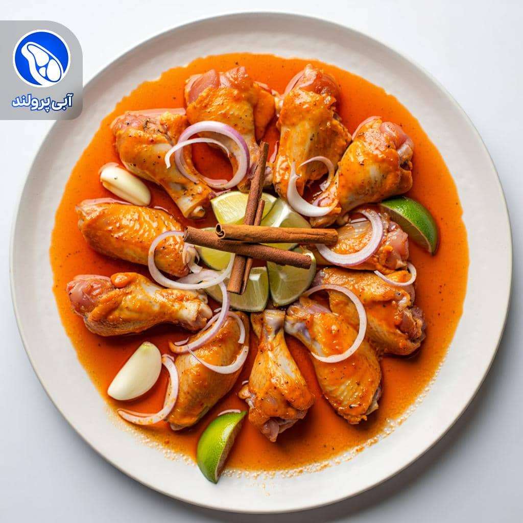 بال مرغ کبابی شاندیزی