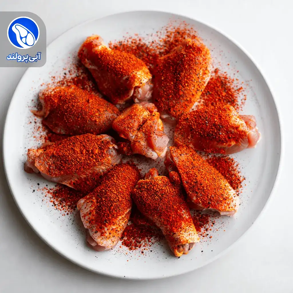 بال مرغ کبابی پاسترامی