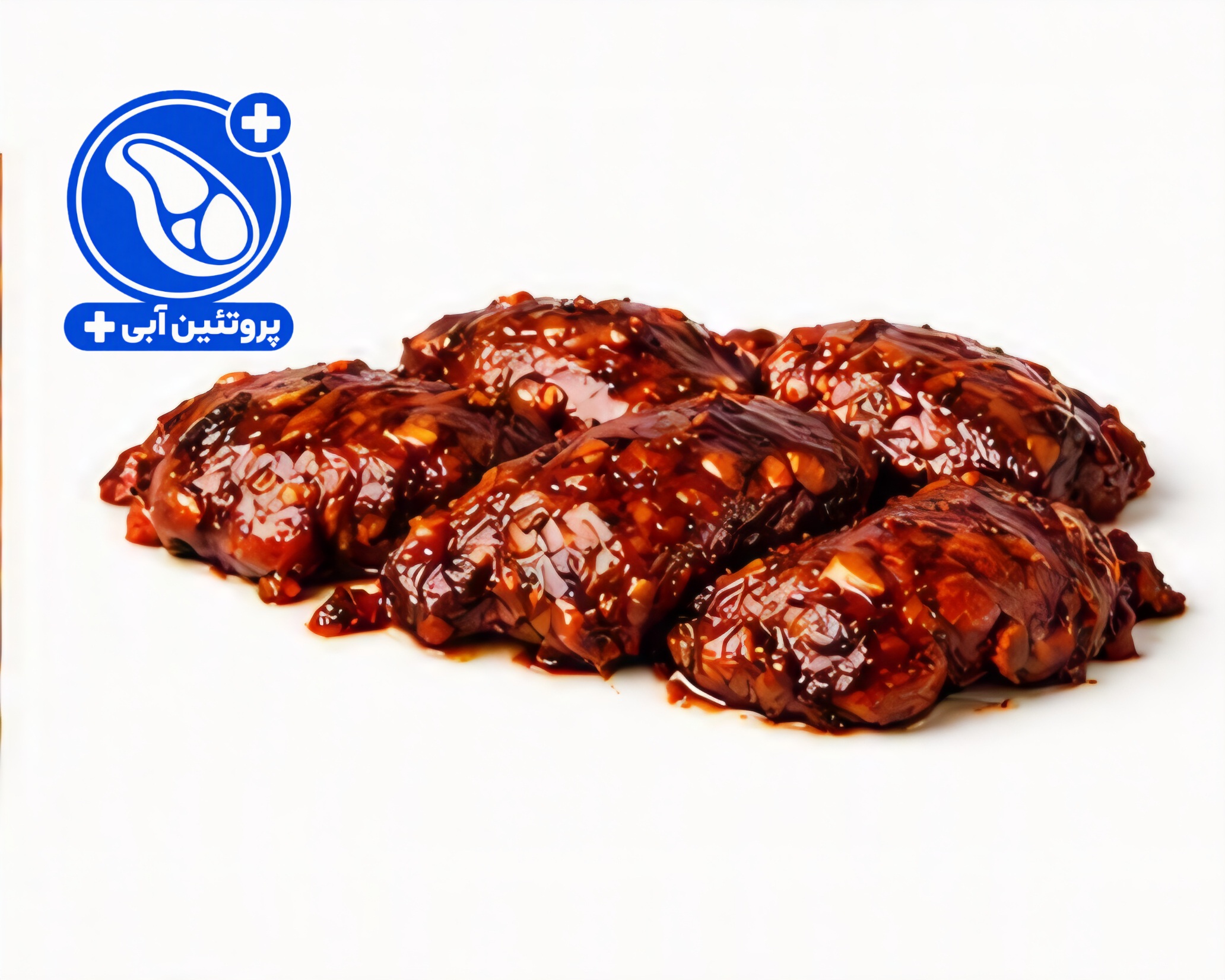 جوجه کباب ران مرغ بدون استخوان چیلی مکزیکی