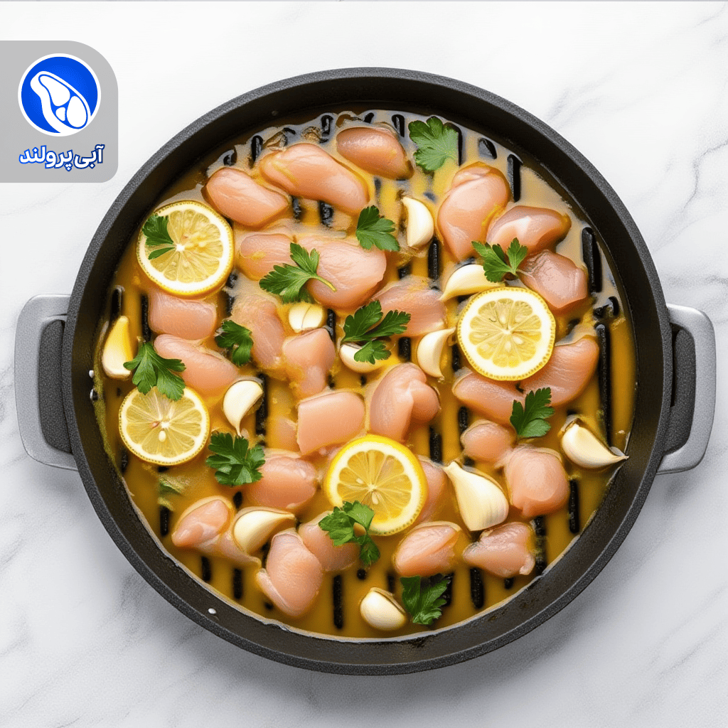جوجه دیگی مدیترانه ای