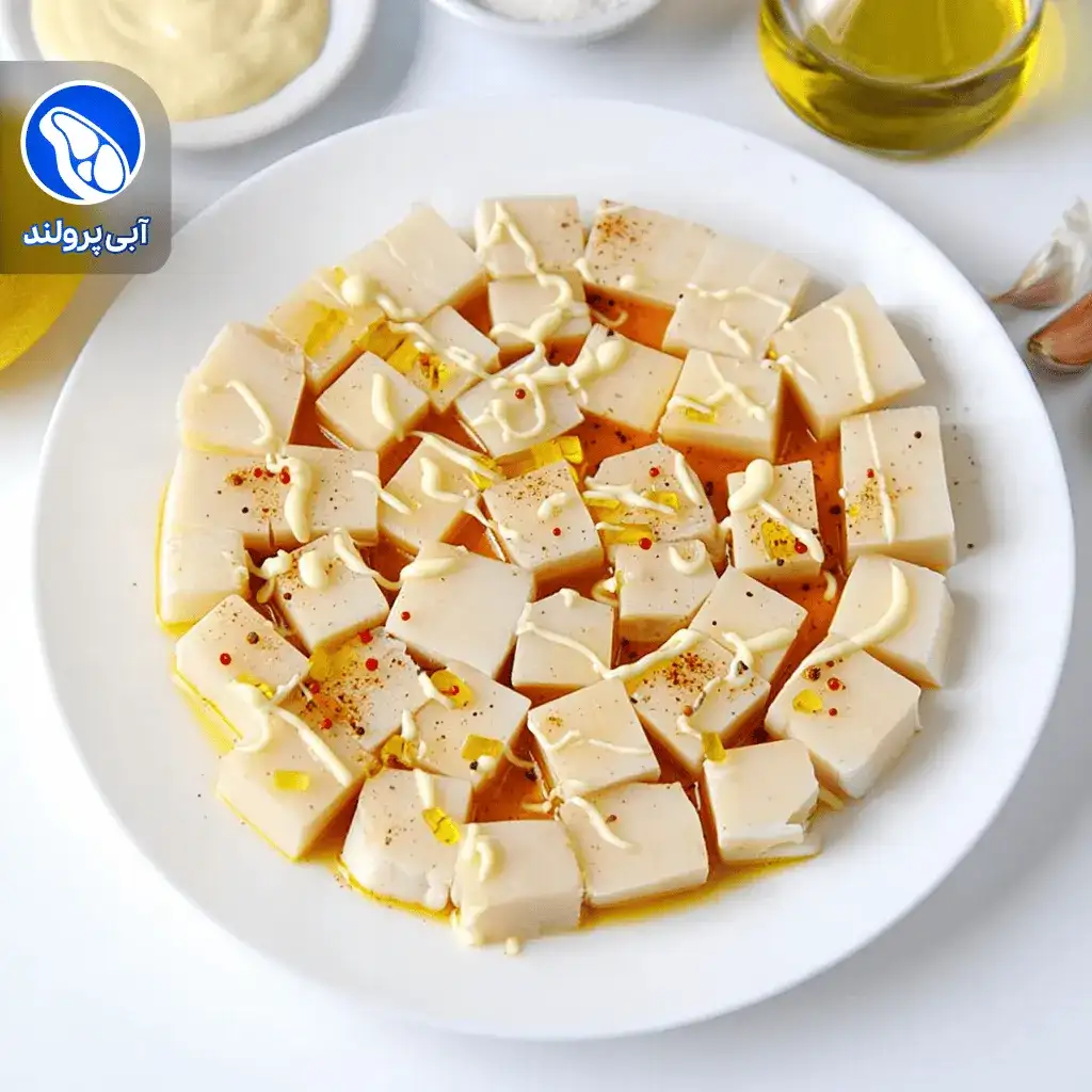 دنبه کباب بره مدیترانه ای