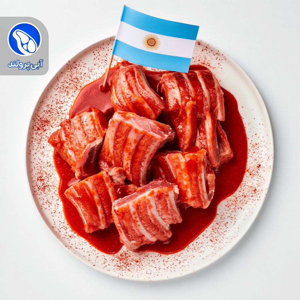 دنده کباب بره چوراسکو آرژانتینی