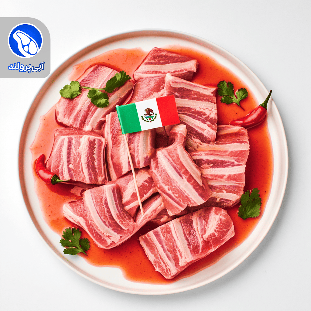 دنده کباب بره چیلی مکزیکی‌