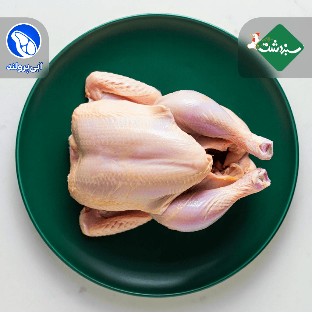 مرغ کامل سبز
