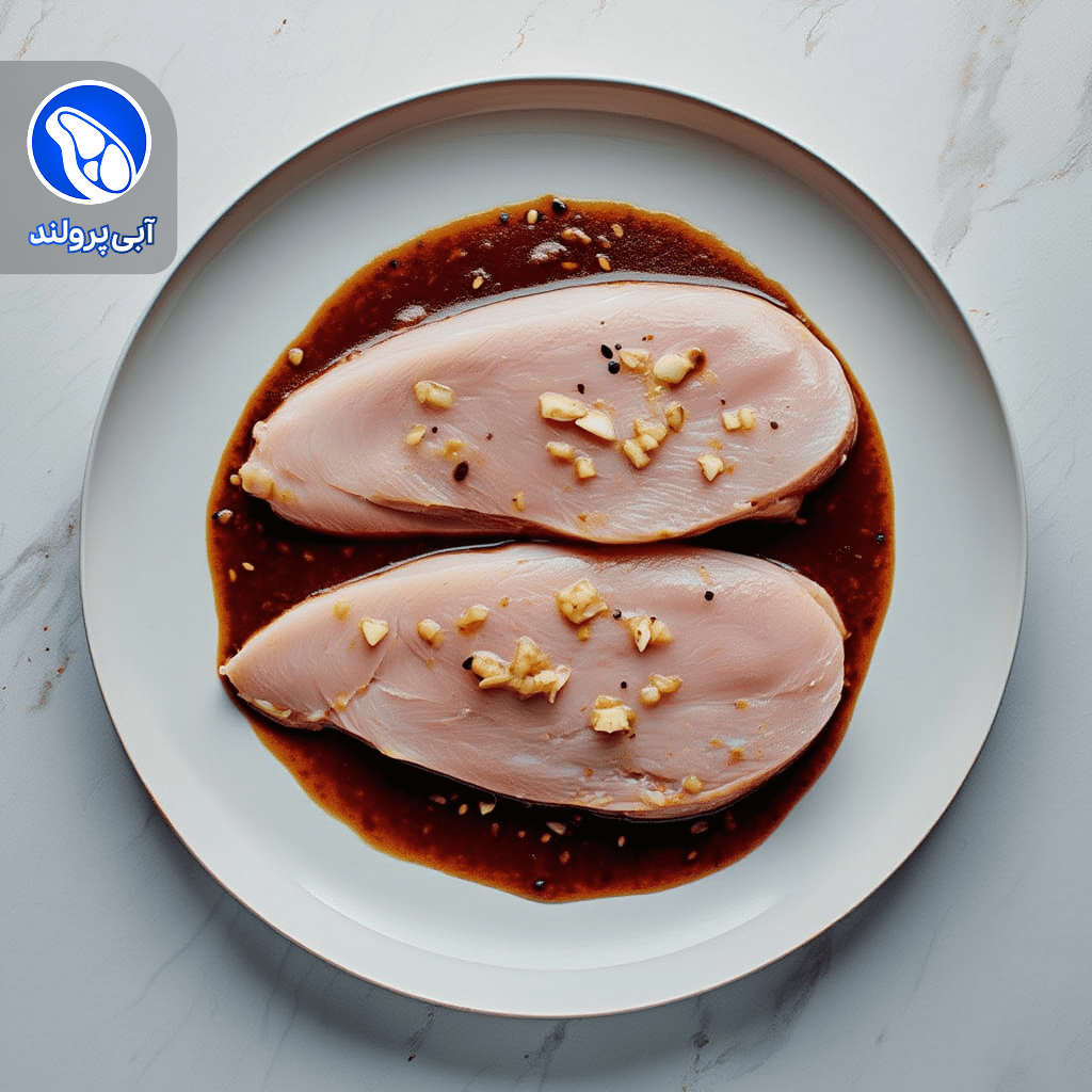 استیک سینه مرغ لاری