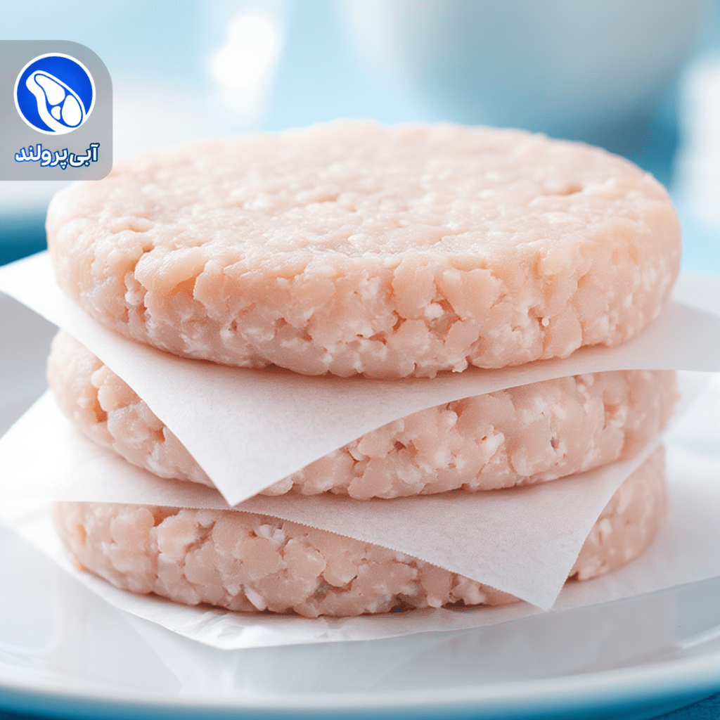 همبرگر 99٪ بوقلمون سمین