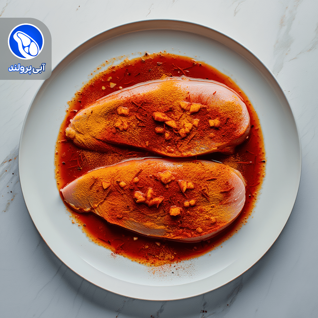 استیک سینه مرغ پاسترامی