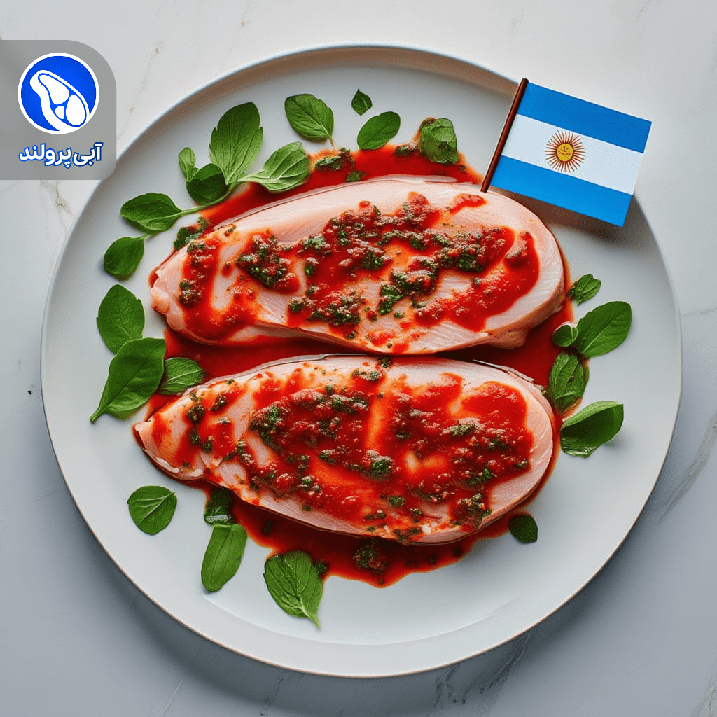 استیک سینه مرغ چوراسکو آرژانتینی